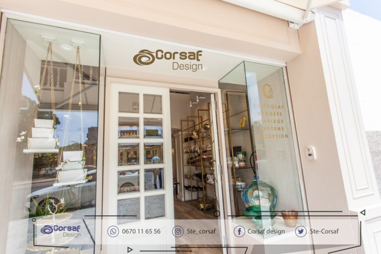 Réalisation plan comptoir d'accueil - FEUILLE D’OR Agadir5