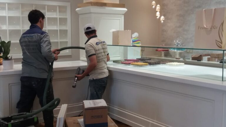 Réalisation plan comptoir d'accueil - FEUILLE D’OR Agadir7